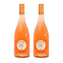 Kit com 2 - Vinho Veroni Rosé com 750ml Meio Seco Chile
