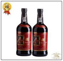 Kit com 2 Vinhos Portugueses do Porto Dom José Tawny (Companhia Real José Português)