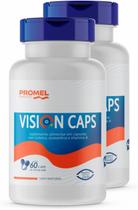 Kit Com 2 Vision Caps Luteína e Zeaxantina 60 Capsulas de 410mg Promel