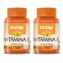 Kit com 2 Vitamina e Antioxidante 1 Capsula Ao Dia Duom 60 Capsulas Or