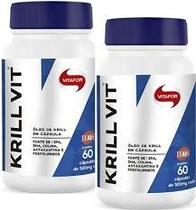 KIT COM 2 X KRILL VIT 60 Cápsulas 500mg - VitaFor KIT COM 2 X KRILL VIT 60 Cápsulas 500mg - VitaFor