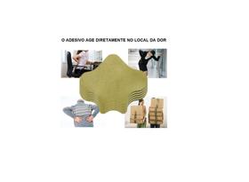 Kit com 20 Adesivos Para Tirar Dor Lombar Muscular Pescoço Coluna