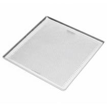 Kit com 20 Bandejas de Alumínio Baronesa 35x35 Plana Perfurada