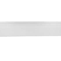Kit com 20 Barras Rodapé PVC Liso 10cmX15mmX2,40m com 48m linear