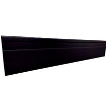 Kit com 20 Barras Rodapé PVC Liso 7cmX15mmX2,40m com 48m linear