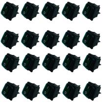 Kit Com 20 Botões Liga/desliga 4 Pinos P/ Máquina Airless Kit Com 20 Botões Liga/desliga 4 Pinos P/ Máquina Airless