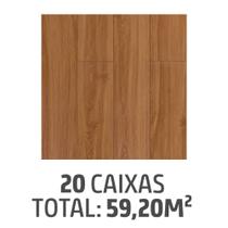 Kit com 20 Caixas de Piso Vinil Cerezo 157x942cm 2MM Caixa 2,96