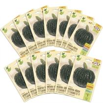 Kit Com 20 Cartelas Sementes de Abóbora Híbrido Tetsukabuto F1 -600mg Kit Com 20 Cartelas Sementes de Abóbora Híbrido Tetsukabuto F1 -600mg