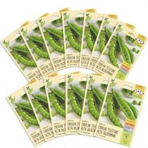 Kit Com 20 Cartelas Sementes de Ervilha Telefone Alta Alderman -3,70g Kit Com 20 Cartelas Sementes de Ervilha Telefone Alta Alderman -3,70g