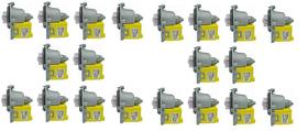 Kit com 20 Eletrobombas Universais para Máquina de Lavar e Lava Louça 127V