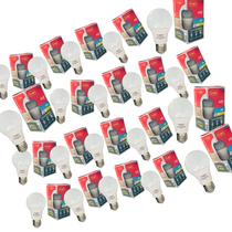 Kit com 20 Lâmpadas LED G-Light A60 E27 9W 6500K (Branca Fria) Bivolt