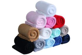 Kit com 20 Mantinhas Pra Bebê Infantil Soft Inverno Criança