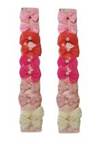 Kit Com 20 Mini Laços Infantil Com Presilha Cor Sortida