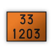 Kit Com 20 Placa Numerologia 30 X 40cm (escolher Numeracao)