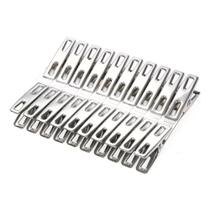 Kit com 20 pregadores clips inox Kit com 20 pregadores clips inox
