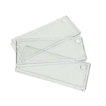 Kit Com 20 Réguas Réguas Divisórias Modelo Rga1 Magus Transparente