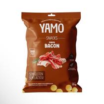 Kit com 20 Snack salgadinho de arroz sabor bacon yamo topway sem glúten 25g Kit com 20 Snack salgadinho de arroz sabor bacon yamo topway sem glúten 25g