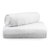 Kit com 20 Toalhas de Banho Para Hotel Cristal 69x121cm - 359g/m2