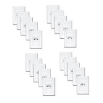 Kit Com 20 Tomadas 10a 4x2 Evidence Original 2911 - Fame Kit Com 20 Tomadas 10a 4x2 Evidence Original 2911 - Fame