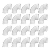 Kit Com 20 Unidades Curva Curta 90º 40Mm Esgoto Tigre