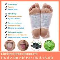 Kit com 20 unidades de adesivos para dores nos pés