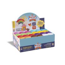 kit com 20 unidades de Massinha de Modelar Cores Sortidas Diver toys 8077 kit com 20 unidades de Massinha de Modelar Cores Sortidas Diver toys 8077