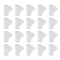 Kit Com 20 Unidades Juncão Simples 40 X 40Mm Esgoto Tigre Kit Com 20 Unidades Juncão Simples 40 X 40Mm Esgoto Tigre