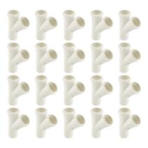 Kit com 20 Unidades Juncao Simples 50 x 50mm Esgoto Tigre Kit com 20 Unidades Juncao Simples 50 x 50mm Esgoto Tigre