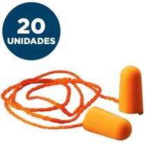 Kit com 20 unidades protetores auditivos de espuma - 3M - 3M
