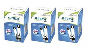 Kit Com 200 Tiras Reagentes G-tech Para Medição De Glicose