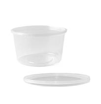 Kit Com 200 Unidades Pote PP BPA FREE Tampa Lacre 1000ml