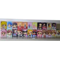 Kit com 23 Bonecos Action Figures Bandai Dragon Ball SAilor Moon Disney Poo Tom e Jerry