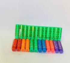 Kit com 24 Batons Magicos(2 dúzias)- Coloridos + Verdes - Longa Duração