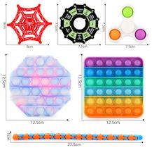 Kit com 24 Brinquedos Fidget Sensoriais Antiestresse
