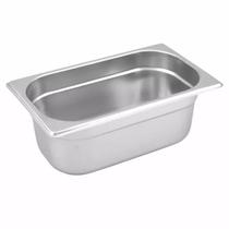 Kit Com 24 Cuba Gn Inox Gastronômica 1 Por 3 X 150 mm Rechaud Buffet