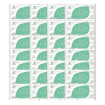 Kit com 24 Lenço Íntimos Clean Side Com 20 Lenços Lady