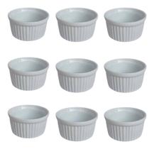 Kit Com 24 Ramekin Pp De Porcelana 40 ml Bares Buffet Hotéis