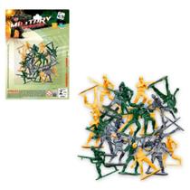 Kit com 24 Soldadinhos Military Power Kit com 24 Soldadinhos Military Power