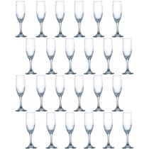 Kit Com 24 Taças De Vidro RIOJA CHAMPAGNE 180ml Cristal Luxo Kit Com 24 Taças De Vidro RIOJA CHAMPAGNE 180ml Cristal Luxo
