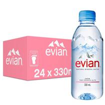Kit Com 24Un Água Mineral S/ Gás Francesa Evian Pet 330Ml