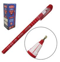 Kit com 25 Canetas Esferográfica Delta 0.7mm Vermelha Kit com 25 Canetas Esferográfica Delta 0.7mm Vermelha