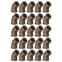 Kit com 25 Unidades Joelho Soldável 45º 32 mm Tigre Kit com 25 Unidades Joelho Soldável 45º 32 mm Tigre
