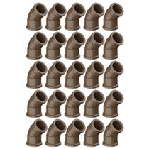 Kit Com 25 Unidades Joelho Soldável 45º 32 Mm Tigre