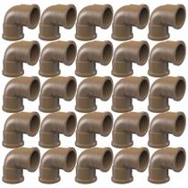 kit com 25 Unidades Joelho Soldável 90º 25 mm Tigre