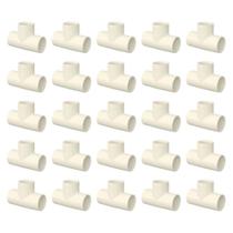 Kit com 25 Unidades Tê 28mm CPVC Aquatherm Tigre Kit com 25 Unidades Tê 28mm CPVC Aquatherm Tigre