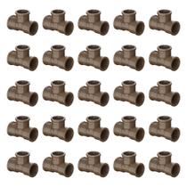 Kit com 25 Unidades Tê Soldável 50mm Tigre