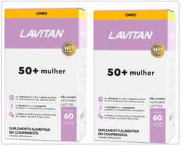 Kit Com 2cx Lavitan 50+ Mulher 60 Comprimidos - Cimed
