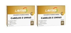 Kit Com 2cx Lavitan Cabelos E Unhas 60 Cápsulas - Cimed Kit Com 2cx Lavitan Cabelos E Unhas 60 Cápsulas - Cimed