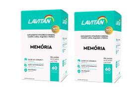 Kit Com 2cx Lavitan Memoria 60 Comprimidos Cimed