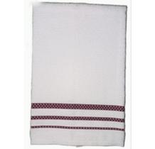 Kit com 2panos de copa teka nobre felpudo com barra de efeito - produto premium